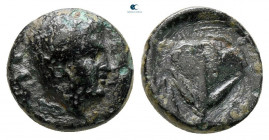 Mysia. Lampsakos. Memnon of Rhodes circa 350 BC. Bronze Æ