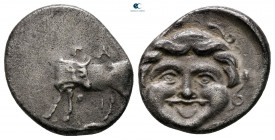Mysia. Parion circa 400-300 BC. Hemidrachm AR