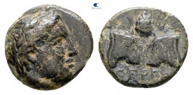 Mysia. Pergamon circa 450 BC. Bronze Æ