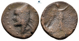 Kings of Sophene. Arkathiokerta (?) mint. Arkathias I 150 BC. Dichalkon Æ