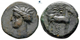 Zeugitana. Carthage circa 400-350 BC. Bronze Æ