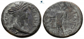 Mysia. Possibly Hadrianotherai. Sabina. Augusta AD 128-137. Bronze Æ