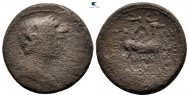 Ionia. Ephesos. Augustus with Livia 27 BC-AD 14. Bronze Æ