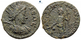 Ionia. Teos. Pseudo-autonomous issue circa AD 1-200. Bronze Æ