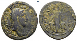 Caria. Trapezopolis. Pseudo-autonomous issue. Time of Hadrian AD 117-138. Ti. Fla. Max. Lysias, magistrate. Bronze Æ
