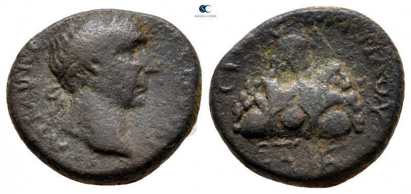 Cappadocia. Caesarea. Trajan AD 98-117. 
Bronze Æ

17 mm, 3,41 g



very ...