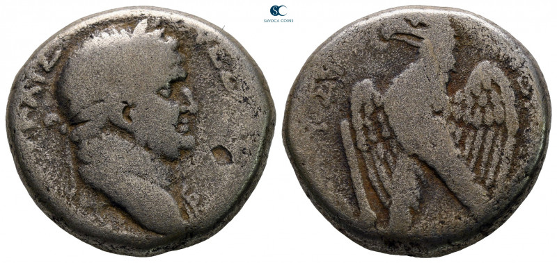 Seleucis and Pieria. Antioch. Galba AD 68-69. 
Tetradrachm AR

24 mm, 13,87 g...