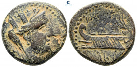 Phoenicia. Tyre. Pseudo-autonomous issue AD 15-16. Bronze Æ
