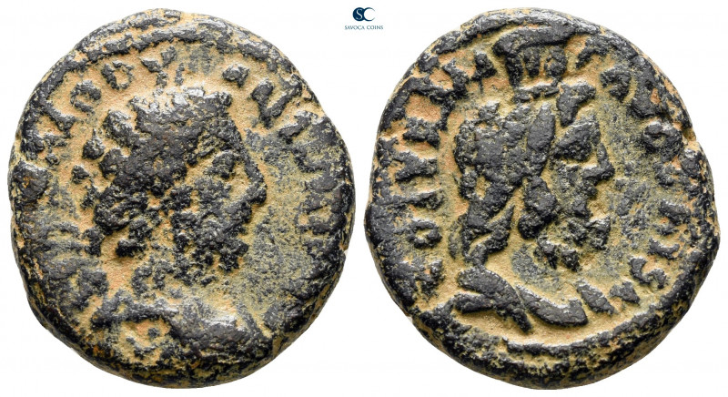 Judaea. Caesarea Maritima. Marcus Aurelius AD 161-180. 
Bronze Æ

24 mm, 10,0...