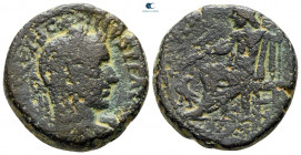 Judaea. Caesarea Maritima. Trebonianus Gallus AD 251-253. Bronze Æ