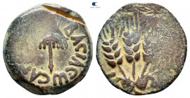 Judaea. Jerusalem. Herodians. Agrippa I AD 37-43. Prutah Æ