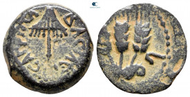 Judaea. Jerusalem. Herodians. Agrippa I AD 37-43. Prutah Æ