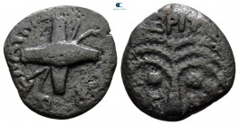 Judaea. Jerusalem. Roman Procurators. Antonius Felix AD 52-59. Prutah Æ