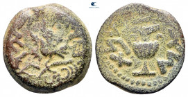 Judaea. Jerusalem. First Jewish War AD 66-70. Prutah Æ
