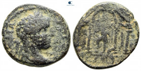 Judaea. Nicopolis-Emmaus. Elagabal AD 218-222. Bronze Æ