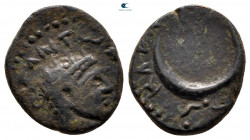 Mesopotamia. Carrhae. Caracalla AD 198-217. Bronze Æ