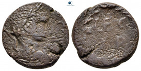 Mesopotamia. Rhesaena. Caracalla AD 198-217. Bronze Æ