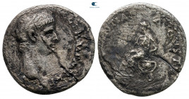 Claudius AD 41-54. Lugdunum. Denarius AR
