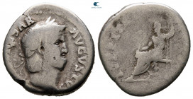 Nero ,as Caesar AD 50-54. Rome. Denarius AR