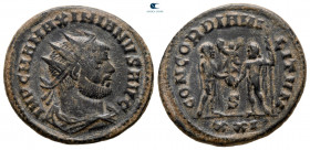 Maximianus Herculius AD 286-305. Cyzicus. Radiatus Æ