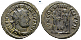 Maximianus Herculius AD 286-305. Cyzicus. Radiatus Æ