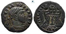 Constantine I the Great AD 306-337. Contemporary barbaric imitation. Nummus Æ
