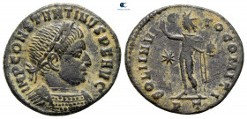 Constantine I the Great AD 306-337. Ticinum. Nummus Æ