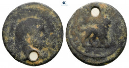 Divus Maximianus Herculius AD 310. Rome. 1/4 Follis Æ