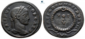 Crispus, as Caesar AD 316-326. Arelate. Follis Æ