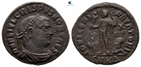 Crispus, as Caesar AD 316-326. Cyzicus. Follis Æ