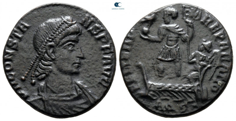 Constans AD 337-350. Aquileia
Follis Æ

22 mm, 5,16 g



nearly very fine...