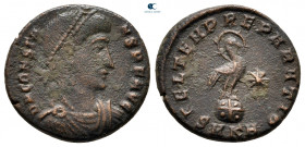 Constans AD 337-350. Cyzicus. Follis Æ