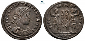 Constantius II, as Caesar AD 337-347. Heraclea. Nummus Æ