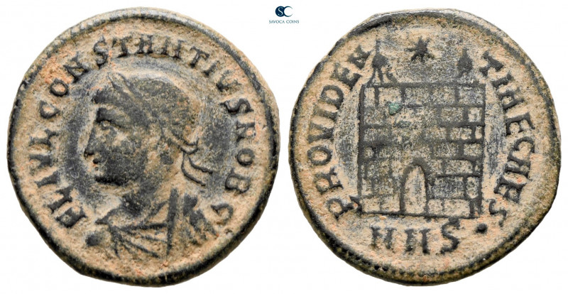 Constantius II, as Caesar AD 337-347. Nicomedia
Follis Æ

20 mm, 3,22 g


...