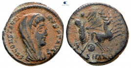 Divus Constantine I AD 337. Antioch. Follis Æ