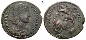 Constantius II AD 347-355. Constantinople. Follis Æ