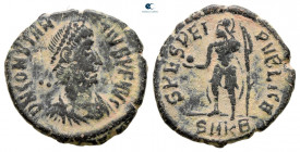 Constantius II AD 347-355. Cyzicus. Follis Æ