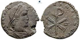 Constantius II AD 347-355. Uncertain mint. Centenionalis Æ