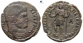 Magnentius AD 350-353. Treveri. Double Maiorina Æ