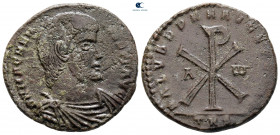Magnentius AD 350-353. Treveri. Double Maiorina Æ