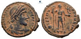 Valentinian I AD 364-375. Antioch. Follis Æ