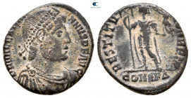 Valentinian I AD 364-375. Constantinople. Follis Æ