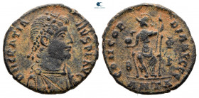 Gratian AD 375-383. Antioch. Follis Æ