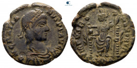 Gratian AD 375-383. Nicomedia. Follis Æ