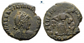 Valentinian II AD 375-392. Constantinople. Nummus Æ