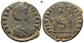 Aelia Flacilla AD 383-386. Heraclea. Follis Æ