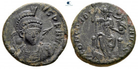 Arcadius AD 383-408. Uncertain mint. Nummus Æ