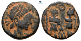 Honorius AD 393-423. Follis Æ