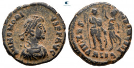 Honorius AD 393-423. Antioch. Follis Æ