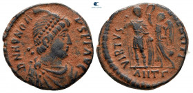 Honorius AD 393-423. Antioch. Follis Æ